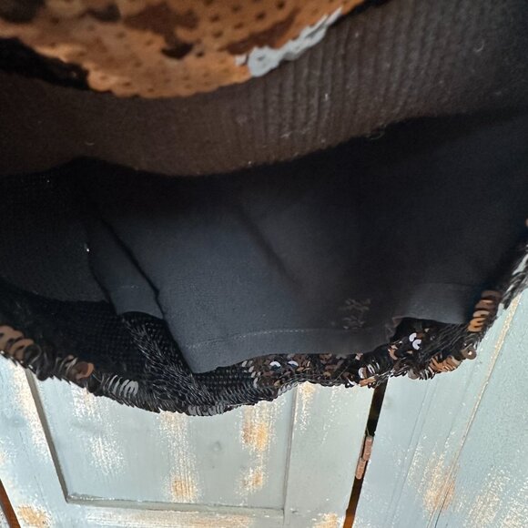 Proenza Schouler Sequin Wide Leg Karate Pants Black Sz S - Picture 15 of 15